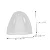 GALPADA Transparent Plastic Baby Bottle Caps, Reusable and Leakproof Replacement Closures view 3