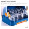 Yardwe Bottle Drying Rack with Storage Box for Baby Bottles and Dishes view 3