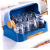 Yardwe Bottle Drying Rack with Storage Box for Baby Bottles and Dishes view 4