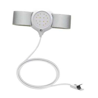 Bedwetting Alarm for Children with Strong Vibration, ABS, Silver
