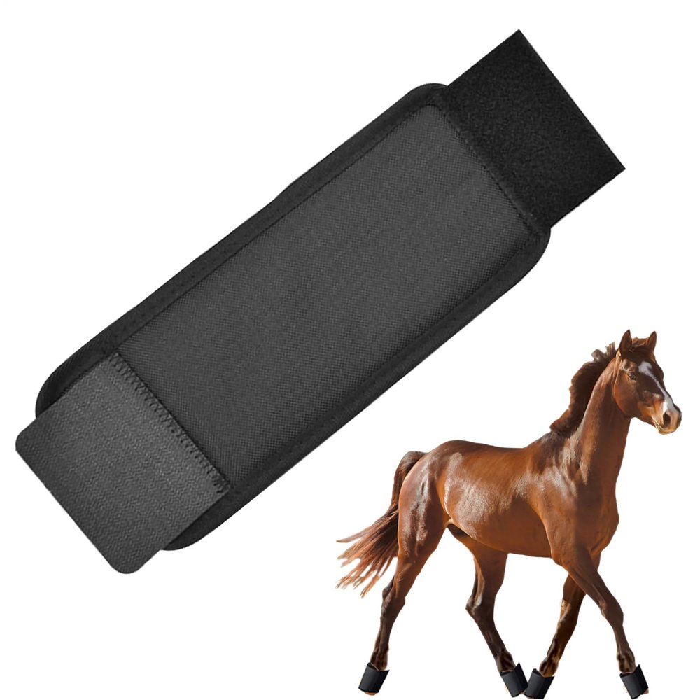 Horse Leg Boots, Hoof and Leg Protection, Shock Absorption, Comfortable Riding and Training Gear for Jumping, Dressage, and Travel