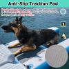 Inflatable Dog Pool Ramp for Small and Large Dogs, Red view 4