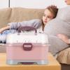 Baby Bottle Organizer Storage Box with Lid view 3