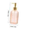 3-Pc. Glass Pump Bottles, 330 ml and 400 ml, for Refilling view 2