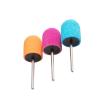 LZZYFPX 15-Piece Nail Sanding Caps with Rubber Mandrel, 13 x 19 mm, Grits 80/120/180 view 1