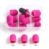 LZZYFPX 15-Piece Nail Sanding Caps with Rubber Mandrel, 13 x 19 mm, Grits 80/120/180 view 2