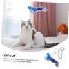 HAPINARY Halloween Party Hanging Cat Bird Toy, Interactive, Blue view 4
