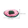 Toyvian 1-Piece Pet Snuffle Mat, Lotus-Shaped Feeding Puzzle Mat, Nonslip Base, Pastel Green view 3