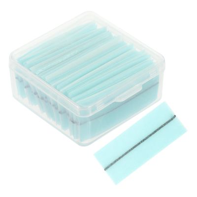 SAFIGLE 40 Self-Adhesive Eyelash Strips, Black, Skin-Friendly, Quick Application, 1 Box