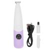 Electric Pet Paw Trimmer, Cordless Low-Noise Clipper, Purple view 1