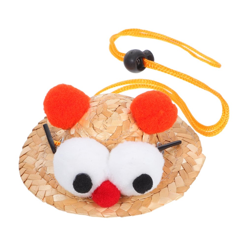 ORFOFE Hamster Straw Hat