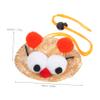 ORFOFE Hamster Straw Hat view 2