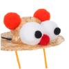 ORFOFE Hamster Straw Hat view 3