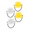 WEKAMOS 4-Piece Decorative Plastic Lizard Hats with Hanging Cords view 1