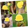 WEKAMOS 4-Piece Decorative Plastic Lizard Hats with Hanging Cords view 2