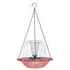 Solar Bird Bath with Bird Feeder view 1