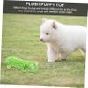 ERINGOGO Plush Animal Chew Toy for Puppies, Interactive Mop with Squeaker view 3