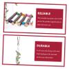 UPKOCH Wooden Bird Swing for Parrots, Budgies, Cockatiels and Conures view 3