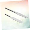 Double-Ended Stainless Steel Manicure Pen, 2-Piece Set view 2