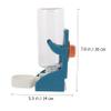 HANABASS Hanging Pet Water Dispenser, PP, Blue, Large Capacity view 4