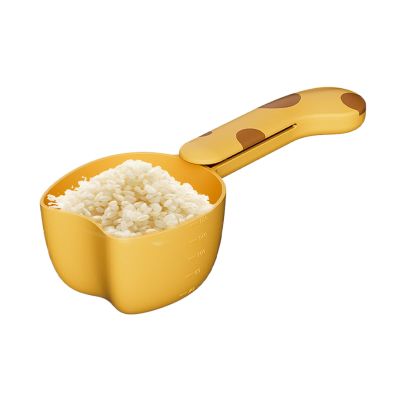 Pet Food Scoop - Cat Shape with Bag Clip