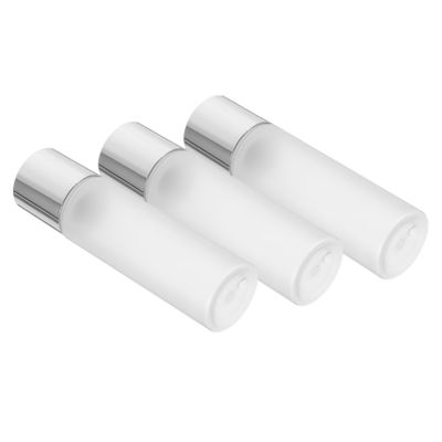 iplusmile 3-Piece Cosmetic Dispenser Set, Leak-Resistant Refillable Travel Bottles for Lotion and Cosmetics