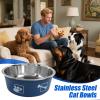 Cat Bowl - Stainless Steel Cat Dish view 3