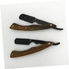 Black Folding Metal Razor for Men view 2