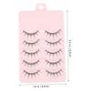 LOORGVEL 5 Pairs Voluminous Layered False Eyelashes for a Dramatic Eye Look view 2