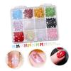 VINTORKY Nail Decorations with Pearls and Charms, Fan Nail Jewelry for Acrylic Nails, Stylish DIY Nail Art Designs view 3