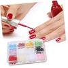 VINTORKY Nail Decorations with Pearls and Charms, Fan Nail Jewelry for Acrylic Nails, Stylish DIY Nail Art Designs view 4