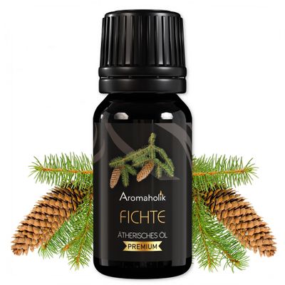 Organic Fir Needle Oil 10 ml – 100% Natural Essential Oil from India for Diffusers, Sauna Infusions & Aromatherapy, Certified Oil for Sauna & Massage