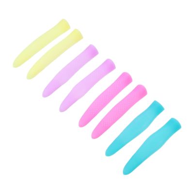 Happyyami 4-Pair Silicone Anti-Slip Cuticle Nipper Handle Covers