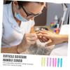 Happyyami 4-Pair Silicone Anti-Slip Cuticle Nipper Handle Covers view 2