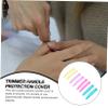 Happyyami 4-Pair Silicone Anti-Slip Cuticle Nipper Handle Covers view 3