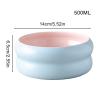 Small Ceramic Dog Food Bowl, Microwave-Safe view 2