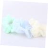 SAFIGLE 5-Pack Polka Dot Chiffon Hair Ties for Women and Girls view 3