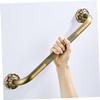 Round Copper Bathroom Safety Grab Bar, Wall-Mounted view 4