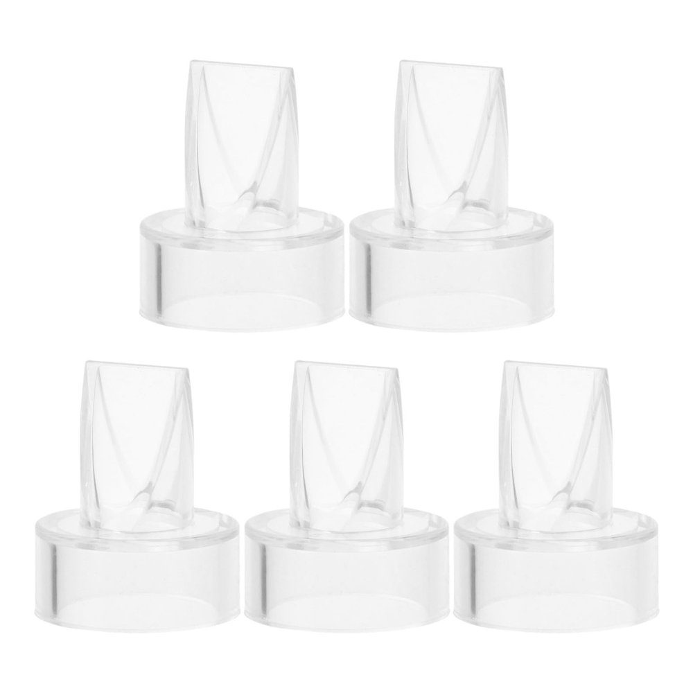 5-Piece Silicone Duckbill Valves for Electric Breast Pumps