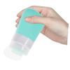 OUNONA 2-Piece Reusable Silicone Travel Bottles view 3