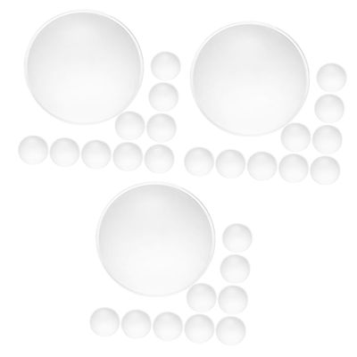 3 Sets of 10 Convex Magnifying Lenses for Binoculars and Magnifying Glasses