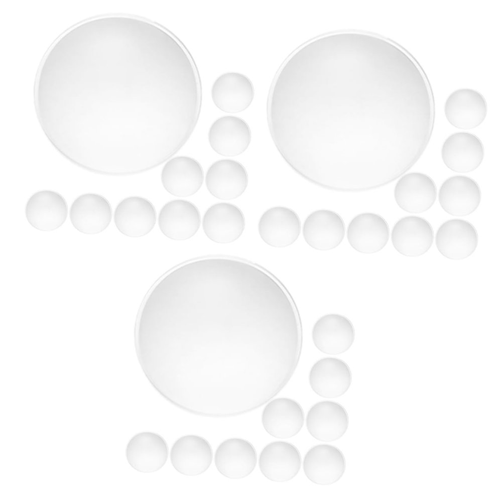 3 Sets of 10 Convex Magnifying Lenses for Binoculars and Magnifying Glasses