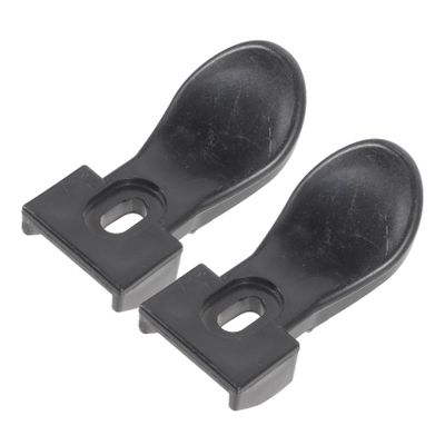 SKISUNO 2-Pack Foldable Backrest Accessories for Electric Wheelchairs, Black Plastic