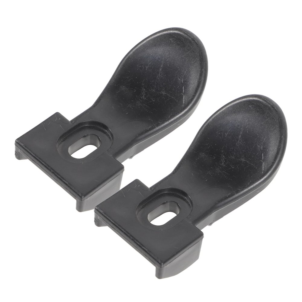 SKISUNO 2-Pack Foldable Backrest Accessories for Electric Wheelchairs, Black Plastic