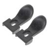 SKISUNO 2-Pack Foldable Backrest Accessories for Electric Wheelchairs, Black Plastic view 1