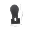 SKISUNO 2-Pack Foldable Backrest Accessories for Electric Wheelchairs, Black Plastic view 3