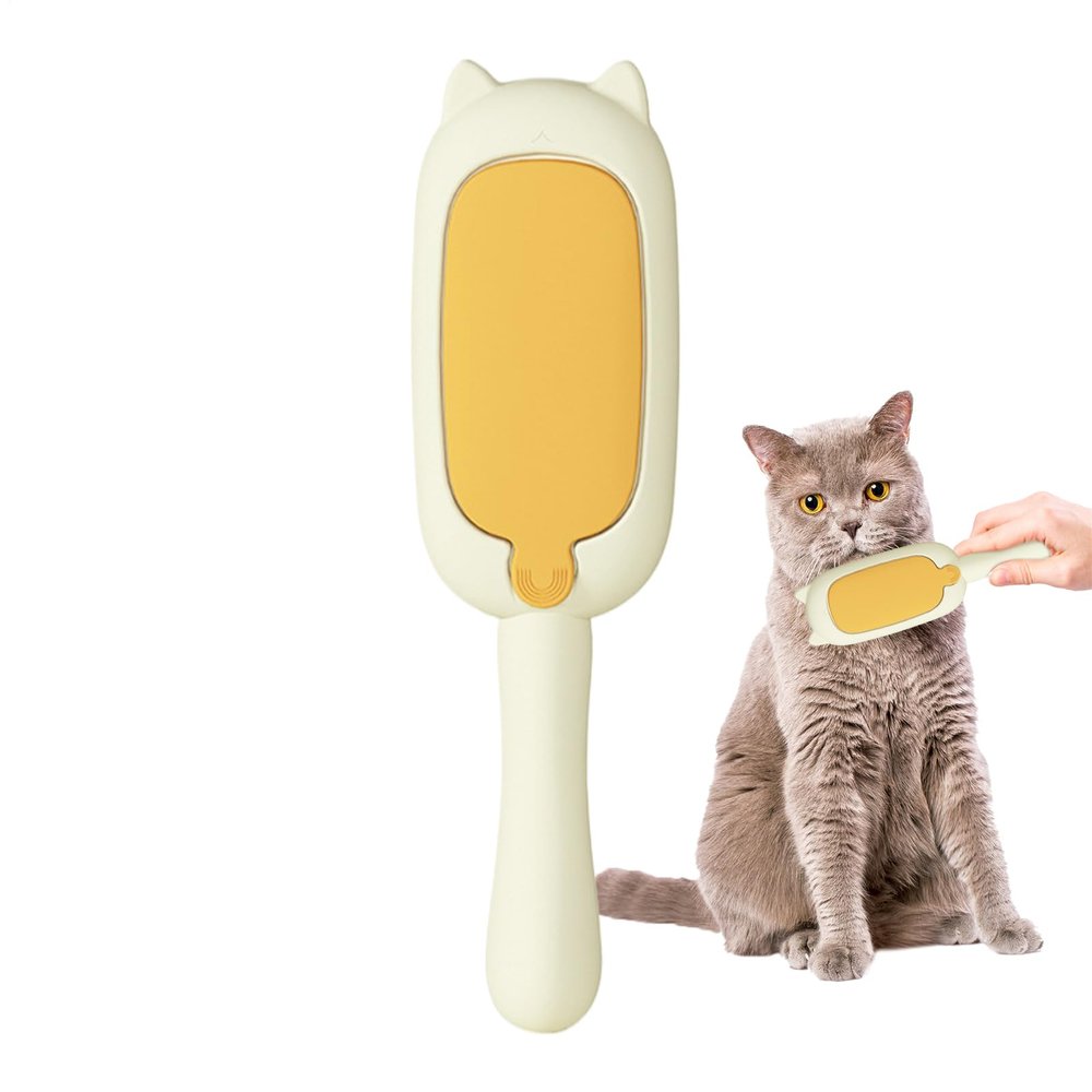 Cat De-Shedding Brush - Static Hair Removal & Grooming Tool