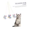 VERDANVERSE 3-Piece Interactive Cat Toy with Feathers view 3
