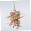 Hohopeti Wooden Swing and Chew Toy for Parrots, 2 Pieces view 4