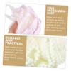 DEARMAMY 2-Piece Colorful Body Shower Sponge Set with Hanging Loops view 4